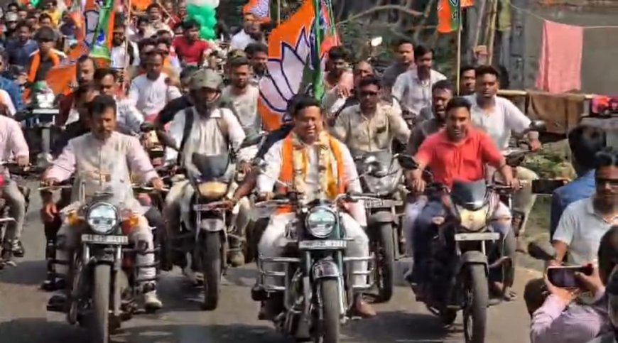 হাওড়ার আমতায় জনসংযোগে সুকান্ত মজুমদার, প্রতিকুর রহমান ইস্যুতে সংবাদমাধ্যমকে কটাক্ষ