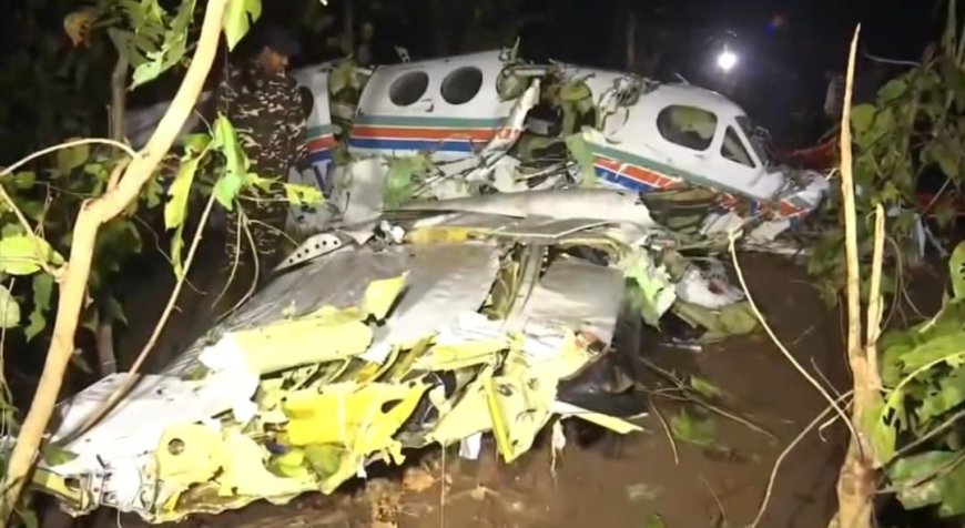 রাঁচি থেকে দিল্লিগামী চিকিৎসা-বাহী বিমান ছত্রার জঙ্গলে ভেঙে পড়ল, সাত আরোহীকে ঘিরে উৎকণ্ঠা