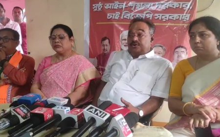 হুগলিতে বিজেপির পরিবর্তন যাত্রায় শমিক ভট্টাচার্য, মমতা বন্দ্যোপাধ্যায়ের মন্তব্যের তীব্র সমালোচনা