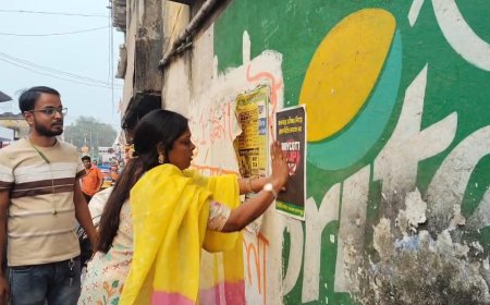 পশ্চিম মেদিনীপুরের কেশপুরে ‘বয়কট বিজেপি’ পোস্টার লাগাল তৃণমূল, উপস্থিত বিধায়িকা শিউলি সাহা