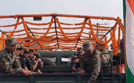 পশ্চিম বর্ধমানের দুর্গাপুরে সেনা মহড়ায় দুর্ঘটনায় শহীদ জওয়ান অজয় জয়সওয়াল, শোকস্তব্ধ এলাকা