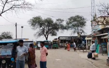 উত্তর ২৪ পরগনার বসিরহাটের লেবুখালীতে ব্রিগেড সভার জেরে বাস-নৌকার সঙ্কটে ভোগান্তি যাত্রীদের