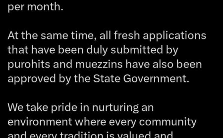 কলকাতায় পুরোহিত ও মুয়াজ্জিনদের ভাতা বাড়ানোর ঘোষণা মুখ্যমন্ত্রীর