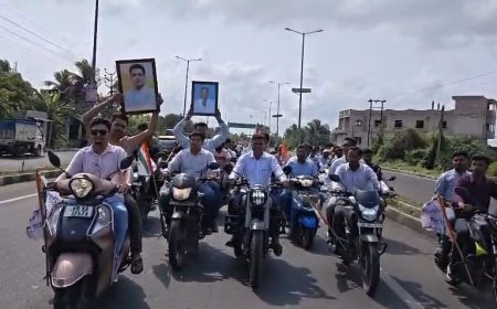 সাগরে ফের ভরসা বঙ্কিম হাজরাতেই; খুশিতে বাইক র‍্যালি করে চলল পুজো দেওয়া*