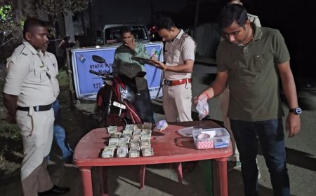 নাকা চেকিংয়ে ৯ লক্ষ টাকা উদ্ধার, আটক ১