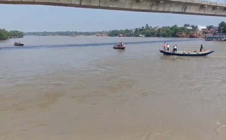 মাছ ধরতে যাওয়ার পথে দুর্ঘটনা, নামখানার হাতানিয়া দোয়ানিয়া নদী থেকে উদ্ধার মৎস্যজীবী*