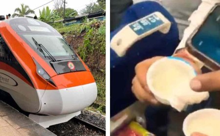 বন্দে ভারতের খাবারে পোকা, সরবরাহকারী সংস্থাকে ৫০ লক্ষ টাকা জরিমানা করল রেল