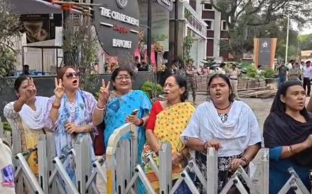 বারুইপুরে কাউন্টিং ভেনুর প্রস্তুতি খতিয়ে দেখলেন জেলাশাসক অভিষেক তিওয়ারি