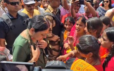 রামনবমীতে পুজো ও জনসংযোগ, আসানসোলে 'রাম রাজ্য' প্রতিষ্ঠার ডাক অগ্নিমিত্রা পালের