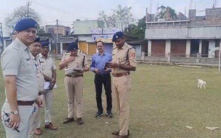 মালদার মানিকচকে মুখ্যমন্ত্রীর জনসভা ৪ এপ্রিল, প্রস্তুতি খতিয়ে দেখল পুলিশ প্রশাসন