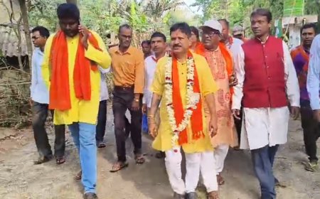 ভোটের ময়দানে 'রাঁধুনি' রমাপ্রসাদ, নারায়ণগড়ে অভিনব প্রচারে চমক বিজেপি প্রার্থীর