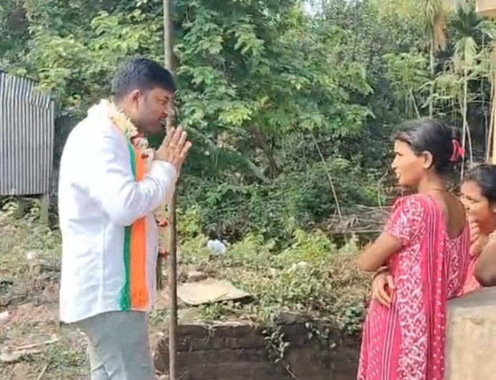 দুর্গাপুর পূর্বে জনসংযোগে জোর বিজেপি প্রার্থী চন্দ্রশেখর বন্দ্যোপাধ্যায়, উন্নয়ন ইস্যুতে তোপ