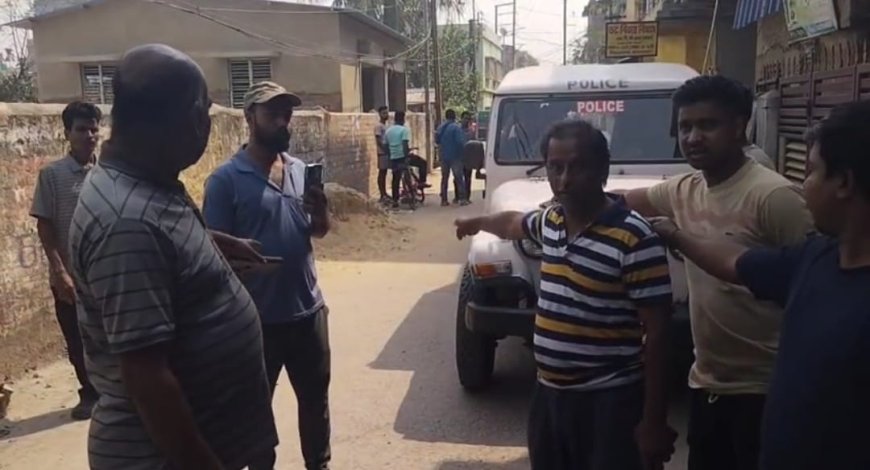 উত্তর ২৪ পরগনার বারাসাতে মহিলাকে বাঁশ দিয়ে মারধরের অভিযোগে আটক বিজেপি নেতা, চাঞ্চল্য এলাকায়