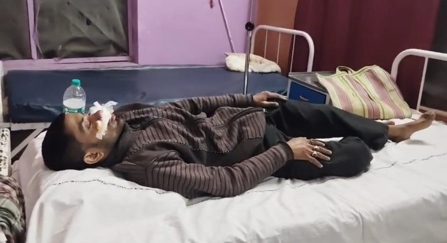উত্তর ২৪ পরগনায় জমি বিবাদের জেরে ভাইকে মারধর, আহত যুবক হাসপাতালে