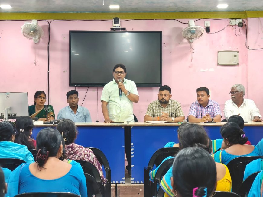 আইসিডিএস পরিষেবার মানোন্নয়নে অঙ্গনওয়াড়ি কর্মীদের সঙ্গে বিশেষ বৈঠক