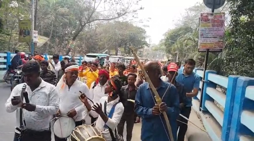 উত্তর ২৪ পরগনার বসিরহাটে চিকিৎসা পরিষেবার দাবিতে বিক্ষোভ মিছিল, জেলা হাসপাতালে গণডেপুটেশন