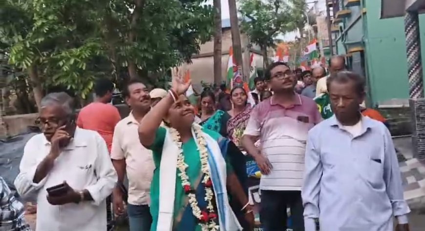 হলদিয়ায় তৃণমূলের ভরসা তাপসী মন্ডল, হ্যাট্রিকের লক্ষ্যে ঝাঁপালেন প্রচারে