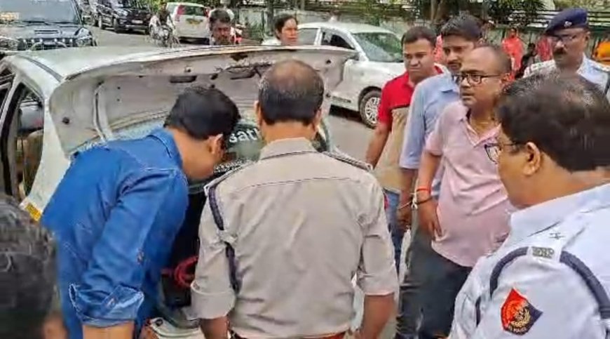 নিউটাউনে অ্যাপ ক্যাব থেকে ২৫ লক্ষ টাকা উদ্ধার, গ্রেফতার ১