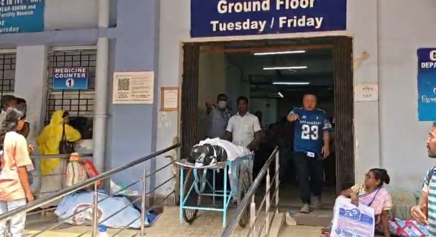 এসএসকেএম হাসপাতালে গ্যাস্ট্রো ওপি ডিতে ঝুলন্ত দেহ উদ্ধার, সাফাই কর্মীর অস্বাভাবিক মৃত্যুতে চাঞ্চল্য