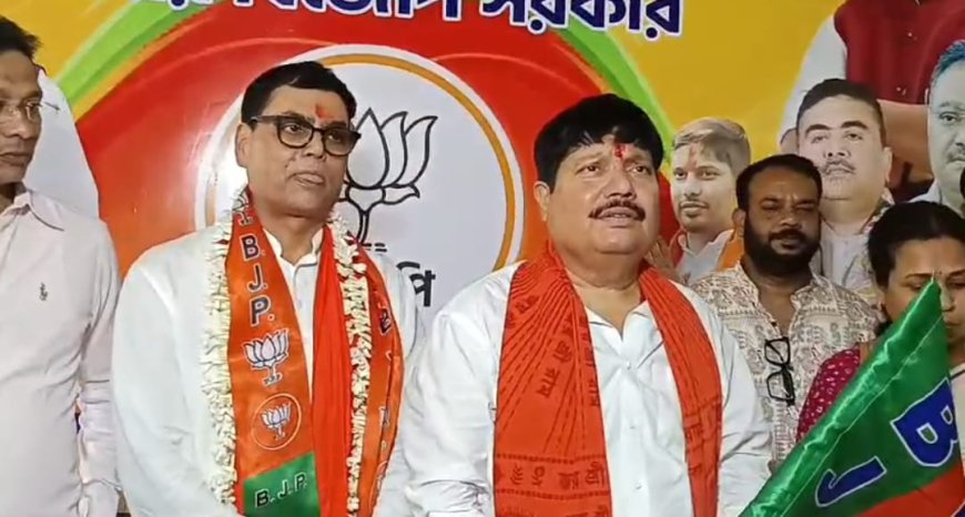 উত্তর ব্যারাকপুরে তৃণমূল ছেড়ে বিজেপিতে যোগদান, অর্জুন সিংয়ের হাত ধরে শিবির বদল