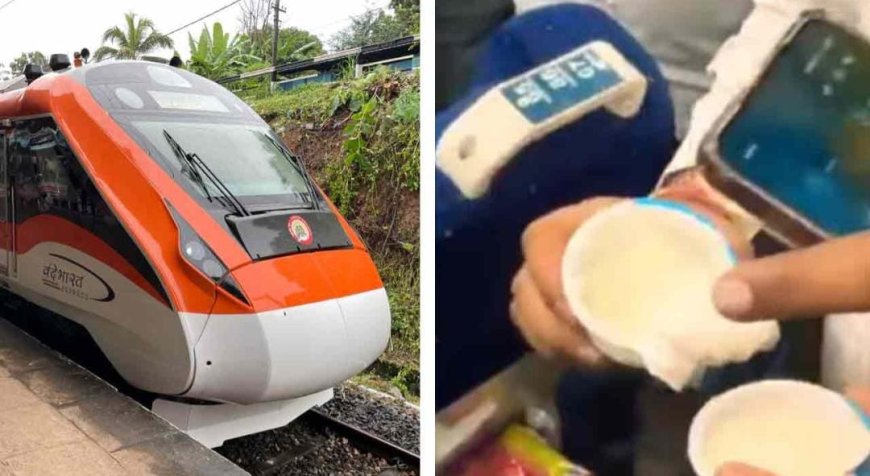 বন্দে ভারতের খাবারে পোকা, সরবরাহকারী সংস্থাকে ৫০ লক্ষ টাকা জরিমানা করল রেল