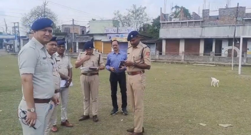 মালদার মানিকচকে মুখ্যমন্ত্রীর জনসভা ৪ এপ্রিল, প্রস্তুতি খতিয়ে দেখল পুলিশ প্রশাসন