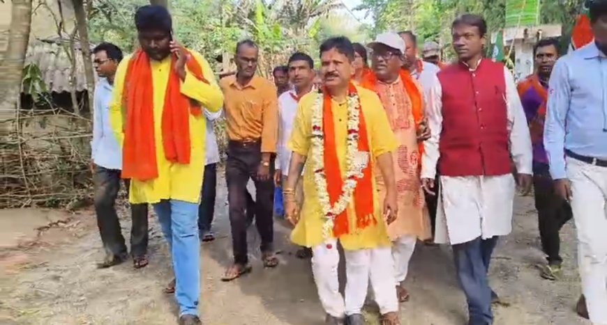 ভোটের ময়দানে 'রাঁধুনি' রমাপ্রসাদ, নারায়ণগড়ে অভিনব প্রচারে চমক বিজেপি প্রার্থীর