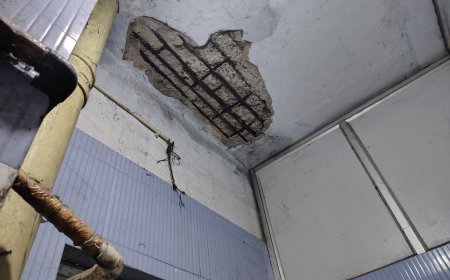 এনআরএসে সিসিইউ-তে ছাদের চাঙড় ভেঙে পড়ল, অল্পের জন্য রক্ষা ১২ রোগী