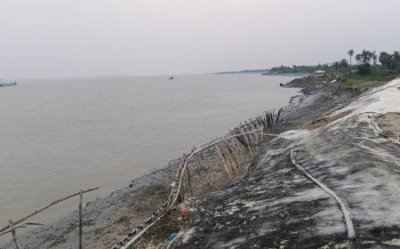 নেতারা আসে প্রতিশ্রুতি নিয়ে, নদী আসে ভিটে কেড়ে নিতে!" ৪০ বছর ধরে ভাঙছে কাকদ্বীপের নাদাভাঙা