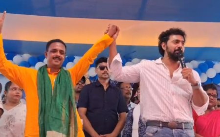 প্রদীপ সরকারের সমর্থনে খড়গপুরে  জনসভায় দেব, জোড়া ফুলকে জেতাতে ঐক্যের বার্তা