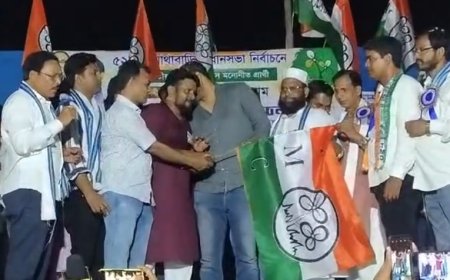 মালদায় কংগ্রেস ও মিমে বড় ভাঙন, তৃণমূলে যোগ একাধিক নেতা-কর্মীর