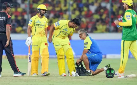 বড় ধাক্কা চেন্নাই শিবিরে, হ্যামস্ট্রিংয়ে চোট আয়ুষের