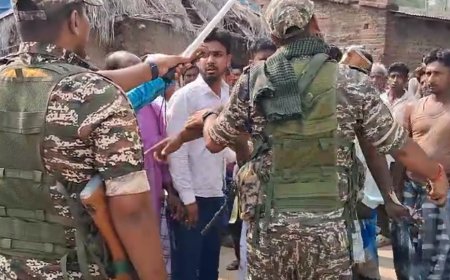 দুবরাজপুরে উত্তেজনা, CRPF-এর উপর ইটবৃষ্টির অভিযোগ