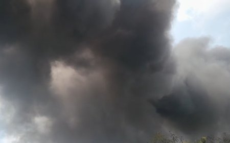 দুর্গাপুরে প্লাস্টিকের গোডাউনে ভয়াবহ অগ্নিকাণ্ড, কালো ধোঁয়ায় ঢাকল এলাকা