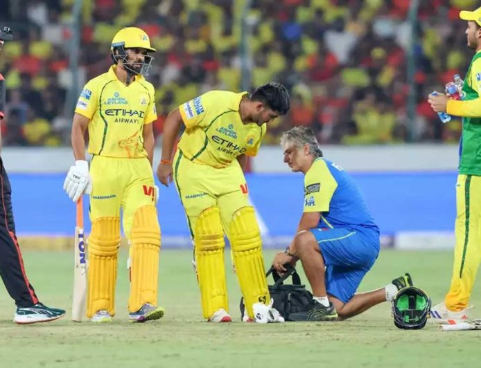 বড় ধাক্কা চেন্নাই শিবিরে, হ্যামস্ট্রিংয়ে চোট আয়ুষের