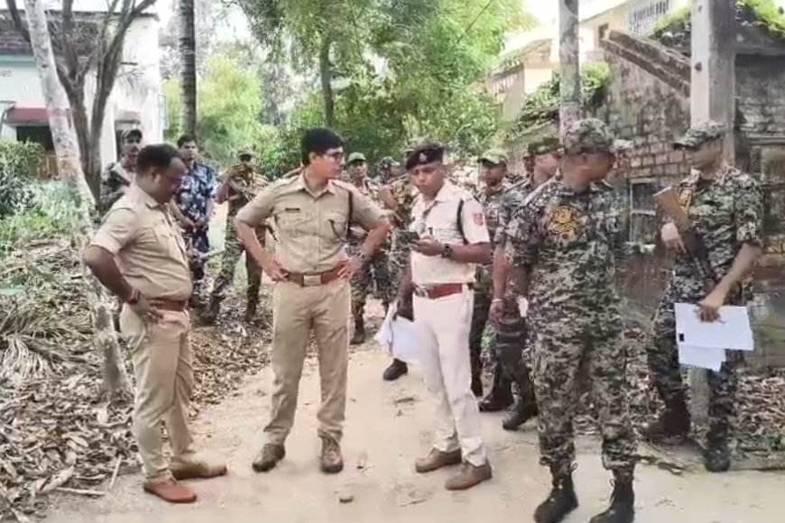 রিগিং রুখতে' কড়া কমিশন, রানাঘাটে ঘরে ঘরে পুলিশ-সিআরপিএফের সতর্কবার্তা