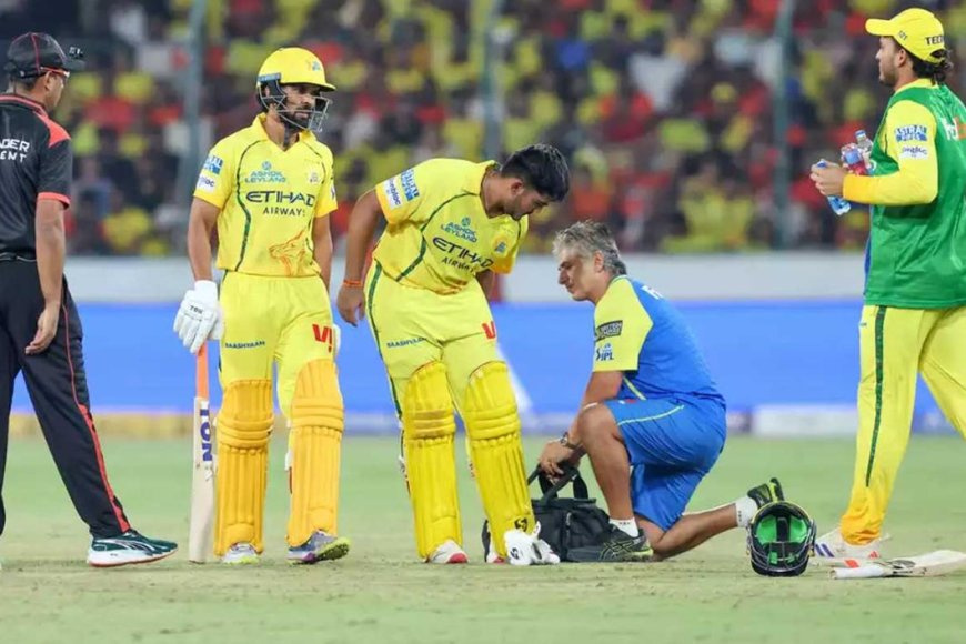 বড় ধাক্কা চেন্নাই শিবিরে, হ্যামস্ট্রিংয়ে চোট আয়ুষের
