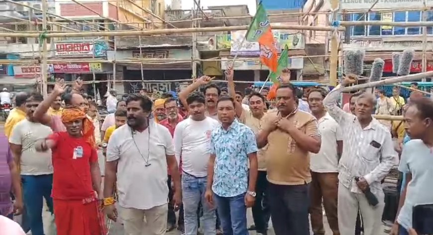 প্রার্থী ঘোষণাকে কেন্দ্র করে বিক্ষোভ, কৃষ্ণনগরে বিজেপির দলীয় কার্যালয়ে তালা