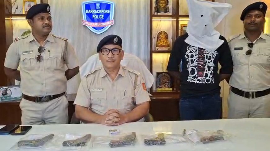 ভাটপাড়ায় অস্ত্র উদ্ধার, গ্রেফতার জগদ্দলের ত্রাস 'কালুয়া'