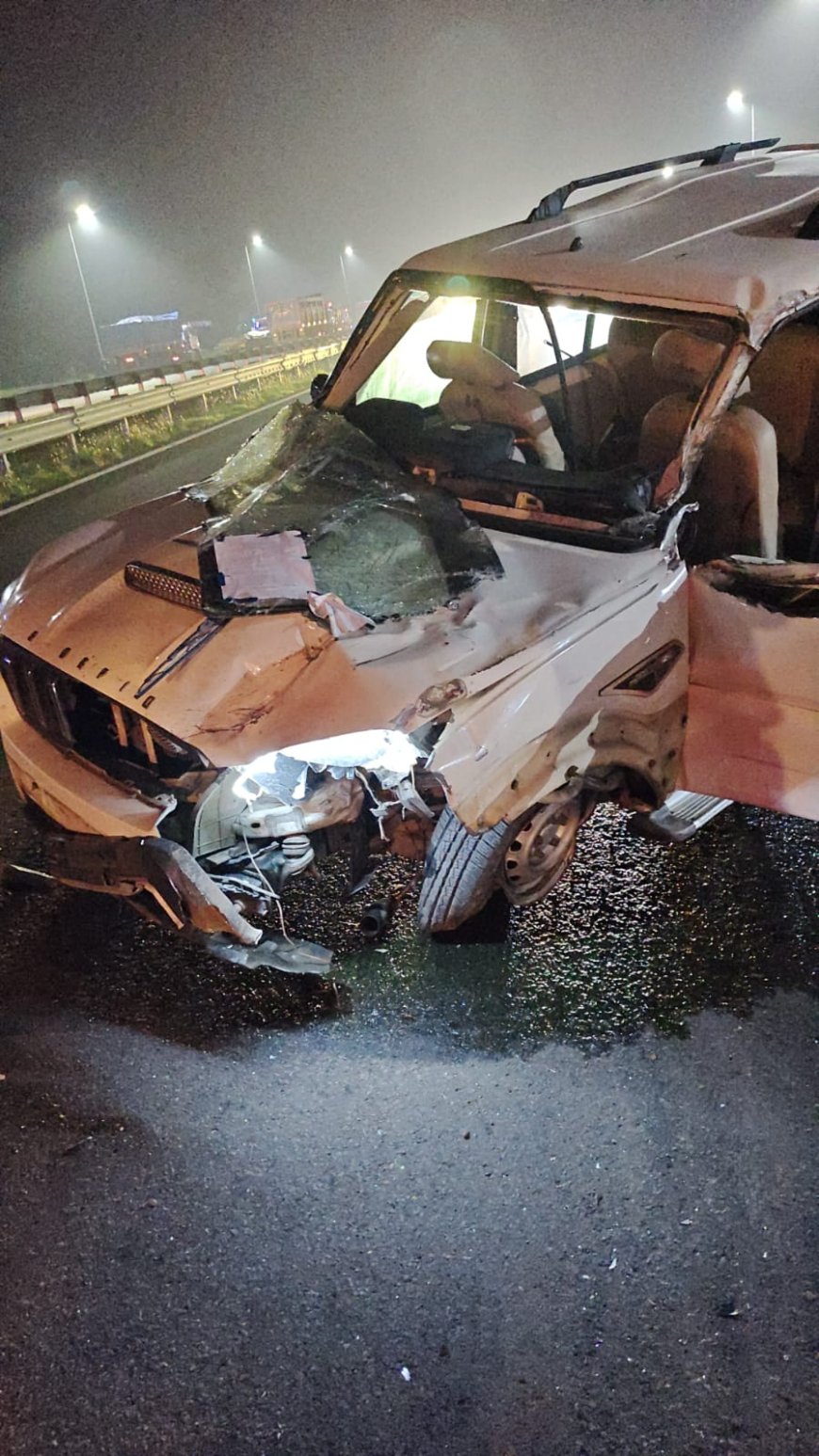 জাতীয় সড়কে আইটিবিপি আধিকারিকদের গাড়ির দুর্ঘটনা, আহত একাধিক