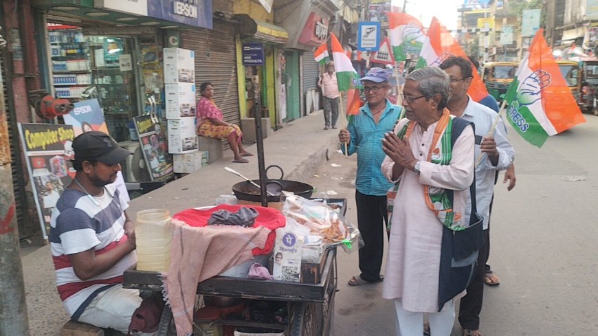 বারুইপুরে আইনজীবীদের মিছিল, বিমান বন্দ্যোপাধ্যায়ের সমর্থনে জোর প্রচার