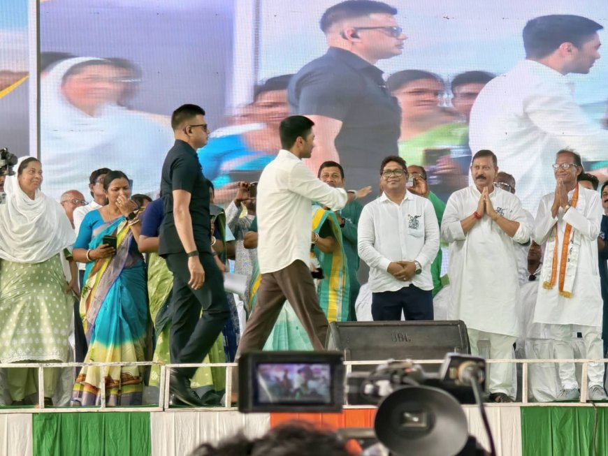 রায়দিঘীর জনপ্লাবনে অভিষেকের গর্জন, বিজেপির বিরুদ্ধে তীব্র আক্রমণ