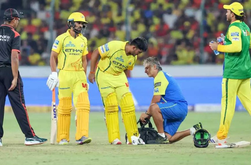 বড় ধাক্কা চেন্নাই শিবিরে, হ্যামস্ট্রিংয়ে চোট আয়ুষের
