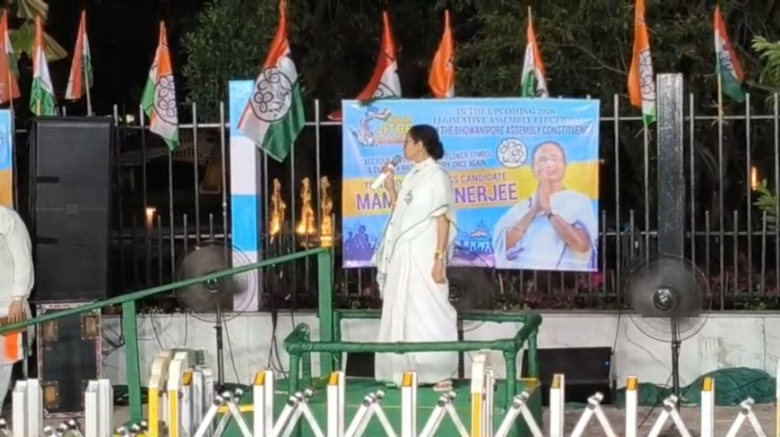 ভবানীপুরে জনসংযোগে মমতা বন্দ্যোপাধ্যায়, কেন্দ্রকে তীব্র আক্রমণ -'২ নম্বর মানেই ভিক্টোরি' বার্তা