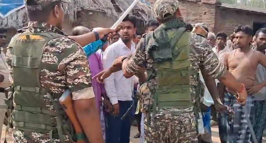 দুবরাজপুরে উত্তেজনা, CRPF-এর উপর ইটবৃষ্টির অভিযোগ