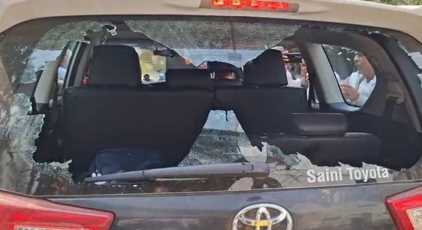 ভোটের দিনেই আসানসোলে উত্তেজনা, অগ্নিমিত্রা পালের গাড়িতে হামলার অভিযোগ