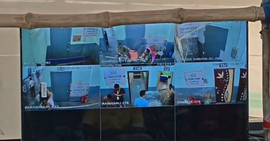 আসানসোল ইঞ্জিনিয়ারিং কলেজে কড়া নিরাপত্তায় স্ট্রংরুম, ৪ মে খুলবে প্রার্থীদের ভাগ্য