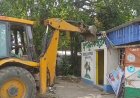আসানসোলে আবার তৃণমূল পার্টি অফিসে বুলডোজার, ভাঙল সেল কর্তৃপক্ষ