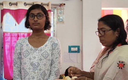 ডোমকলের শাহরিন সুলতানার সাফল্যে গর্বিত মুর্শিদাবাদ, মাধ্যমিকে রাজ্যে নবম