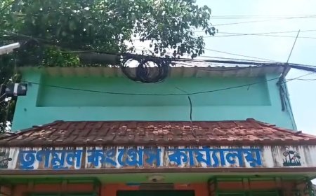 বারাসাতে তৃণমূলের পার্টি অফিস ফিরিয়ে দিল বিজেপি, সম্প্রীতির বার্তা জেলা সভাপতির
